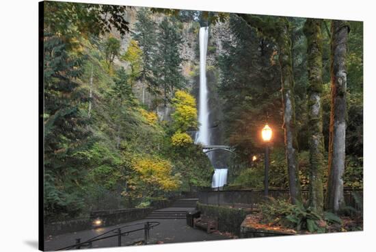 Multnomah Falls, Columbia River Gorge, Oregon, USA-Jaynes Gallery-Stretched Canvas