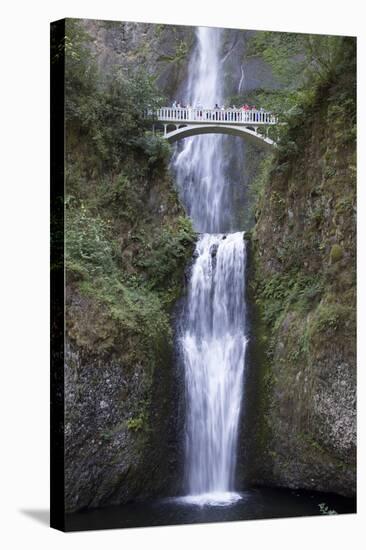 Multnomah Falls, East of Troutdale, Oregon, United States of America, North America-Richard Maschmeyer-Stretched Canvas