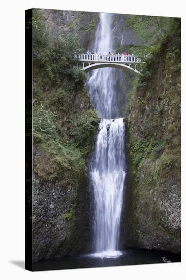 Multnomah Falls, East of Troutdale, Oregon, United States of America, North America-Richard Maschmeyer-Stretched Canvas