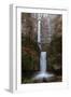 Multnomah Falls in fall color-Belinda Shi-Framed Photographic Print