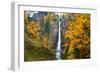 Multnomah Falls in the Columbia River Gorge-Craig Tuttle-Framed Photographic Print