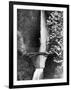 Multnomah Falls on Larch Mt. Where the Water Empties into the Columbia River-Alfred Eisenstaedt-Framed Photographic Print