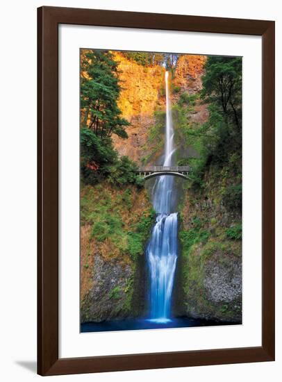 Multnomah Falls- Oregon-null-Framed Art Print