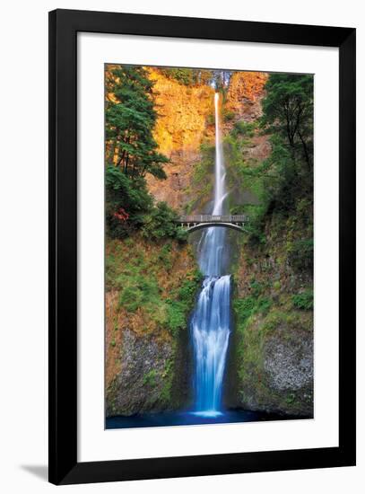 Multnomah Falls- Oregon-null-Framed Art Print