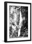 Multnomah Falls Photograph - Columbia River, OR-Lantern Press-Framed Art Print