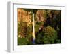 Multnomah Falls Rainbow-Steve Terrill-Framed Photographic Print