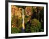 Multnomah Falls Rainbow-Steve Terrill-Framed Photographic Print