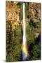 Multnomah Falls Rainbow-Steve Terrill-Mounted Photographic Print