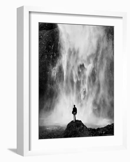 Multnomah Falls-Alfred Eisenstaedt-Framed Photographic Print