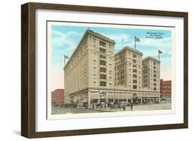 Multnomah Hotel, Portland, Oregon-null-Framed Art Print