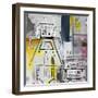 Mum and Son Robots-Roseanne Jones-Framed Giclee Print