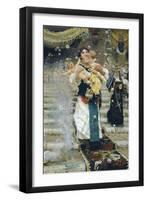 Mum or Mummy, 1877-Francesco Paolo Michetti-Framed Giclee Print