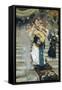 Mum or Mummy, 1877-Francesco Paolo Michetti-Framed Stretched Canvas