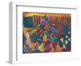 Mum's Garden, 2009-Marta Martonfi-Benke-Framed Giclee Print