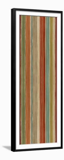 Mumbai Rainbow Stripes-Daphne Brissonnet-Framed Art Print