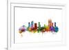 Mumbai Skyline India Bombay-Michael Tompsett-Framed Art Print