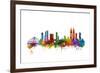 Mumbai Skyline India Bombay-Michael Tompsett-Framed Art Print