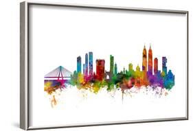 Mumbai Skyline India Bombay-Michael Tompsett-Framed Art Print