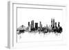 Mumbai Skyline India Bombay-Michael Tompsett-Framed Art Print