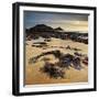 Mumbles Lighthouse and Bracelet Bay, Gower, Wales with a Partial Parhelion/Sun Dog in the Top Right-Dan Santillo-Framed Photographic Print