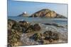 Mumbles Lighthouse, Bracelet Bay, Gower, Swansea, Wales, United Kingdom, Europe-Billy Stock-Mounted Photographic Print