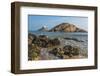 Mumbles Lighthouse, Bracelet Bay, Gower, Swansea, Wales, United Kingdom, Europe-Billy Stock-Framed Photographic Print