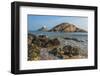 Mumbles Lighthouse, Bracelet Bay, Gower, Swansea, Wales, United Kingdom, Europe-Billy Stock-Framed Photographic Print