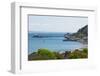 Mumbles Lighthouse, Mumbles Pier, Mumbles, Gower, Swansea, Wales, United Kingdom, Europe-Billy Stock-Framed Photographic Print