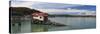 Mumbles Pier, Gower, Swansea, Wales, United Kingdom, Europe-Billy Stock-Stretched Canvas