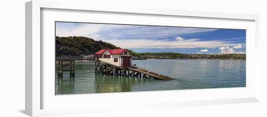 Mumbles Pier, Gower, Swansea, Wales, United Kingdom, Europe-Billy Stock-Framed Photographic Print