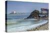 Mumbles Pier, Gower, Swansea, Wales, United Kingdom, Europe-Billy Stock-Stretched Canvas