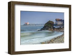 Mumbles Pier, Gower, Swansea, Wales, United Kingdom, Europe-Billy Stock-Framed Photographic Print