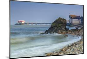 Mumbles Pier, Gower, Swansea, Wales, United Kingdom, Europe-Billy Stock-Mounted Photographic Print