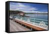 Mumbles Pier, Mumbles, Gower, Swansea, Wales, United Kingdom, Europe-Billy Stock-Framed Stretched Canvas