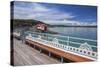 Mumbles Pier, Mumbles, Gower, Swansea, Wales, United Kingdom, Europe-Billy Stock-Stretched Canvas