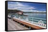 Mumbles Pier, Mumbles, Gower, Swansea, Wales, United Kingdom, Europe-Billy Stock-Framed Stretched Canvas