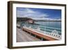 Mumbles Pier, Mumbles, Gower, Swansea, Wales, United Kingdom, Europe-Billy Stock-Framed Photographic Print