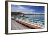 Mumbles Pier, Mumbles, Gower, Swansea, Wales, United Kingdom, Europe-Billy Stock-Framed Photographic Print