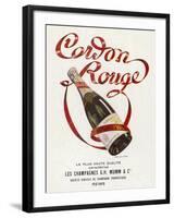 Mumm's Cordon Rouge Champagne-null-Framed Photographic Print