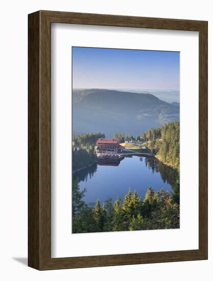 Mummelsee Lake, Black Forest, Baden Wurttemberg, Germany, Europe-Markus-Framed Photographic Print