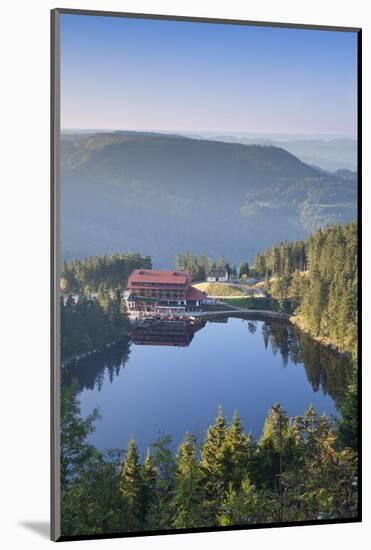 Mummelsee Lake, Black Forest, Baden Wurttemberg, Germany, Europe-Markus-Mounted Photographic Print