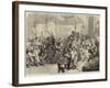 Mummers at Christmas in the Olden Time-null-Framed Giclee Print