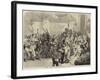 Mummers at Christmas in the Olden Time-null-Framed Giclee Print