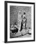 Mummies at Excavation Site-null-Framed Photographic Print