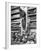 Mummies in the Palermo Catacombs, Italy-Giorgio Sommer-Framed Photographic Print