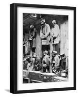 Mummies of Catacomb in Palermo, Italy-Giorgio Sommer-Framed Photographic Print