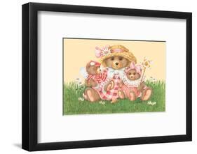 Mummy Bear-Renate Holzner-Framed Art Print