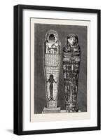 Mummy Case. Egypt, 1879-null-Framed Giclee Print