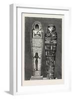 Mummy Case. Egypt, 1879-null-Framed Giclee Print