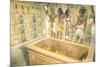 Mummy Case, Friezes, Egypt-null-Mounted Premium Giclee Print